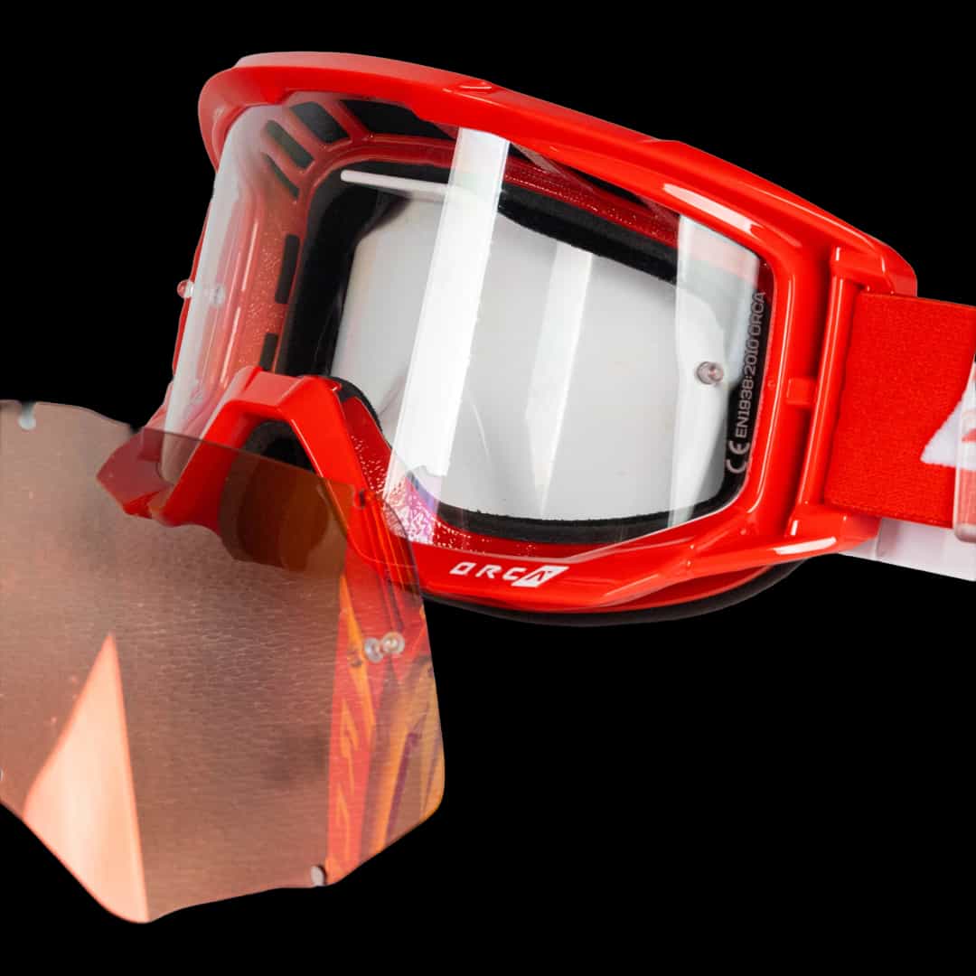 Bundling Goggle Aeroview Red + Clear Lens Aeroview Spectra-x