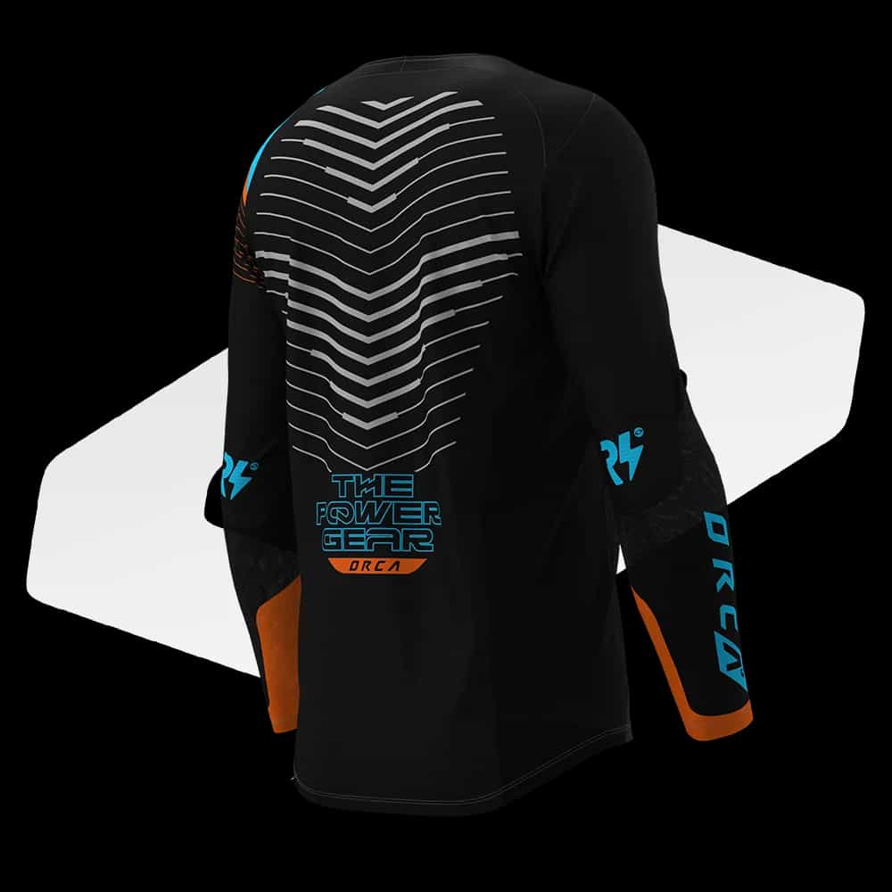 Ready Stock - Jersey Pro 2025 Victus Black-Blue-Orange