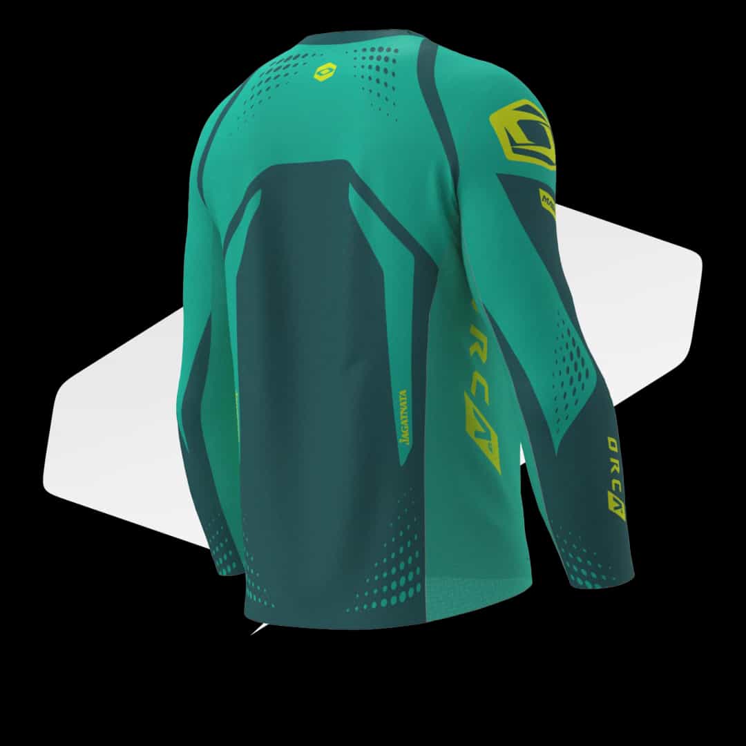 Ready Stock -  Jersey Magnifica 2026 Jagatnata Turquoise-Yellow Fluo