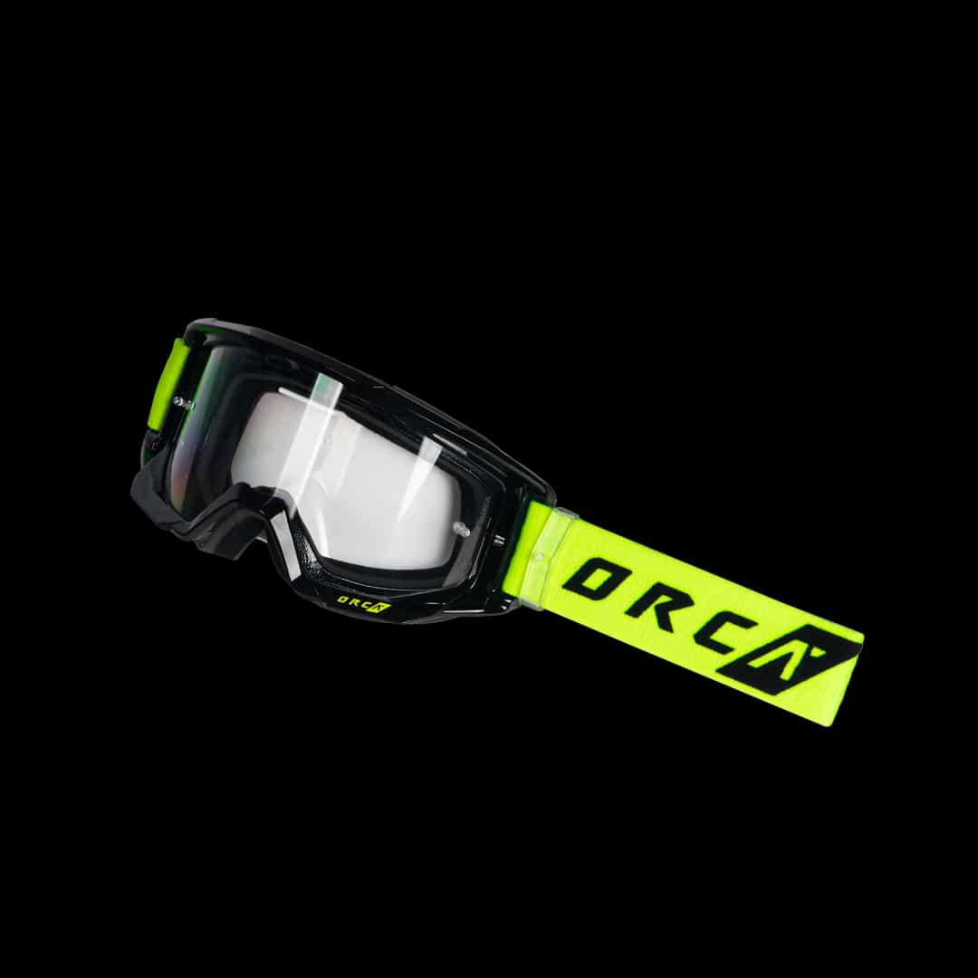 Bundling Goggle Aeroview Yellow Fluo + Clear Lens Aeroview Spectra-x