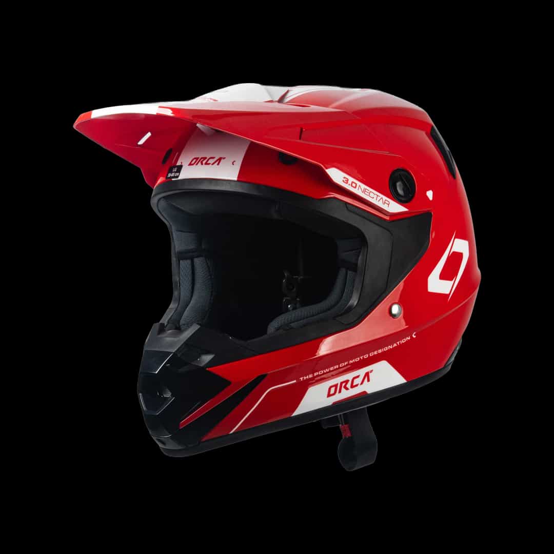 Orca Powergear - Helm Orca Atom Nectar 3.0 Red White
