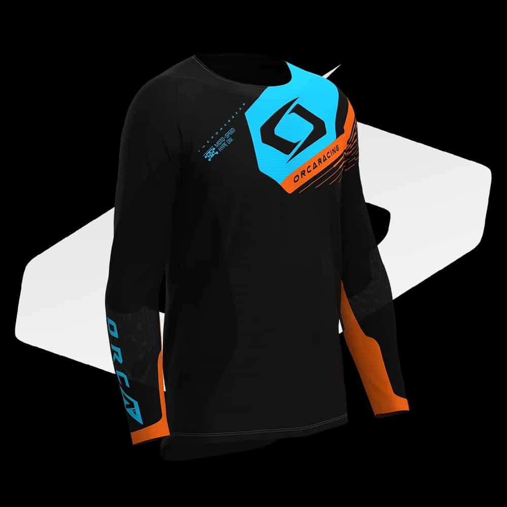 Ready Stock - Jersey Pro 2025 Victus Black-Blue-Orange