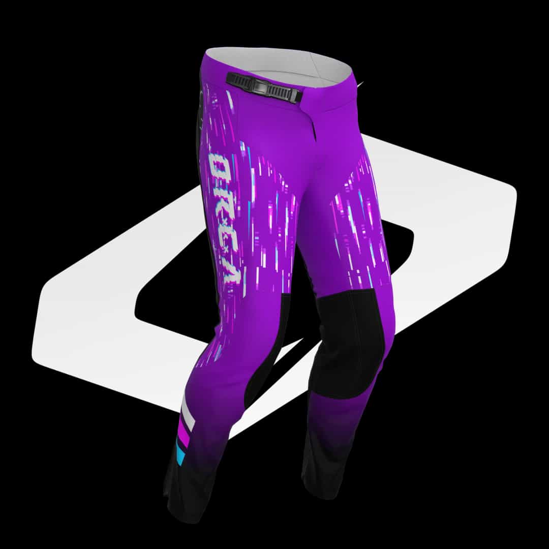 Ready Stock - Pants MX Ultima 2025 Glitch Black-Purpple