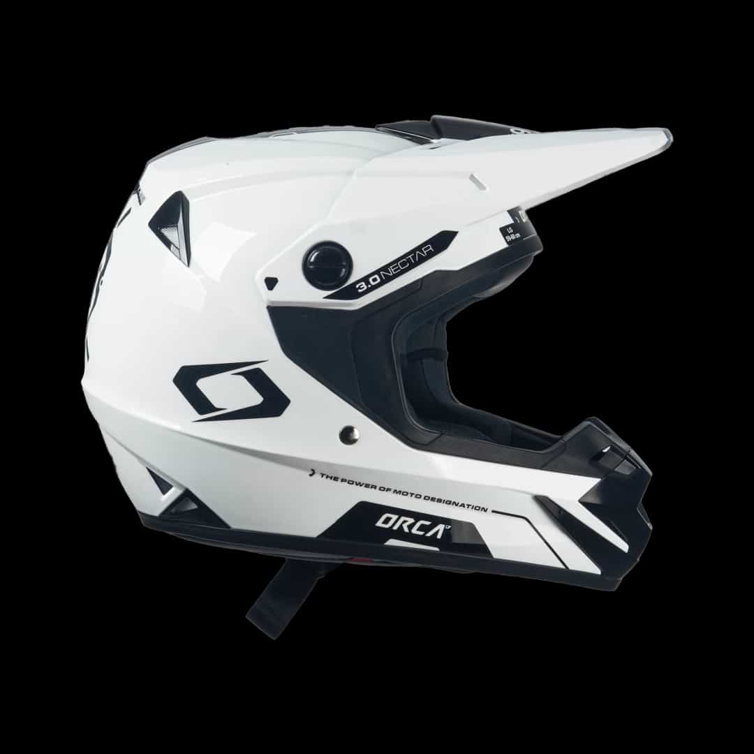 Orca Powergear - Helm Orca Atom Nectar 3.0 White Black