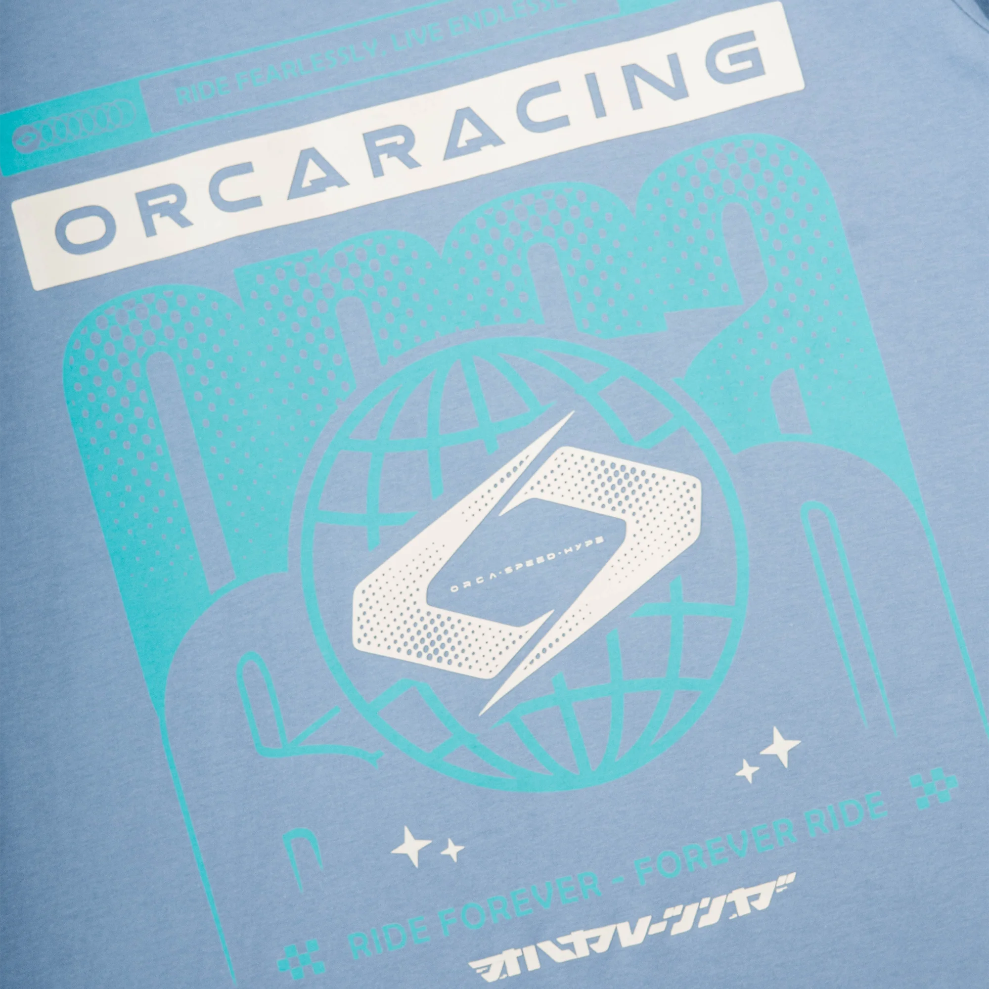 T-Shirt Short Sleeve Oz - Dusty Blue