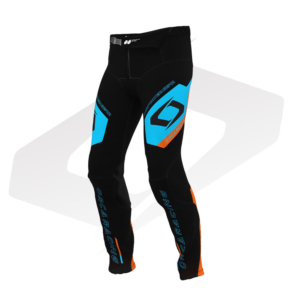 Ready Stock - Pants MX Pro 2025 Victus Black-Blue-Orange