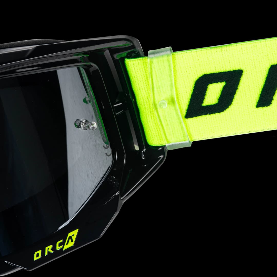 Goggle Orca Aeroview - Yellow Fluo