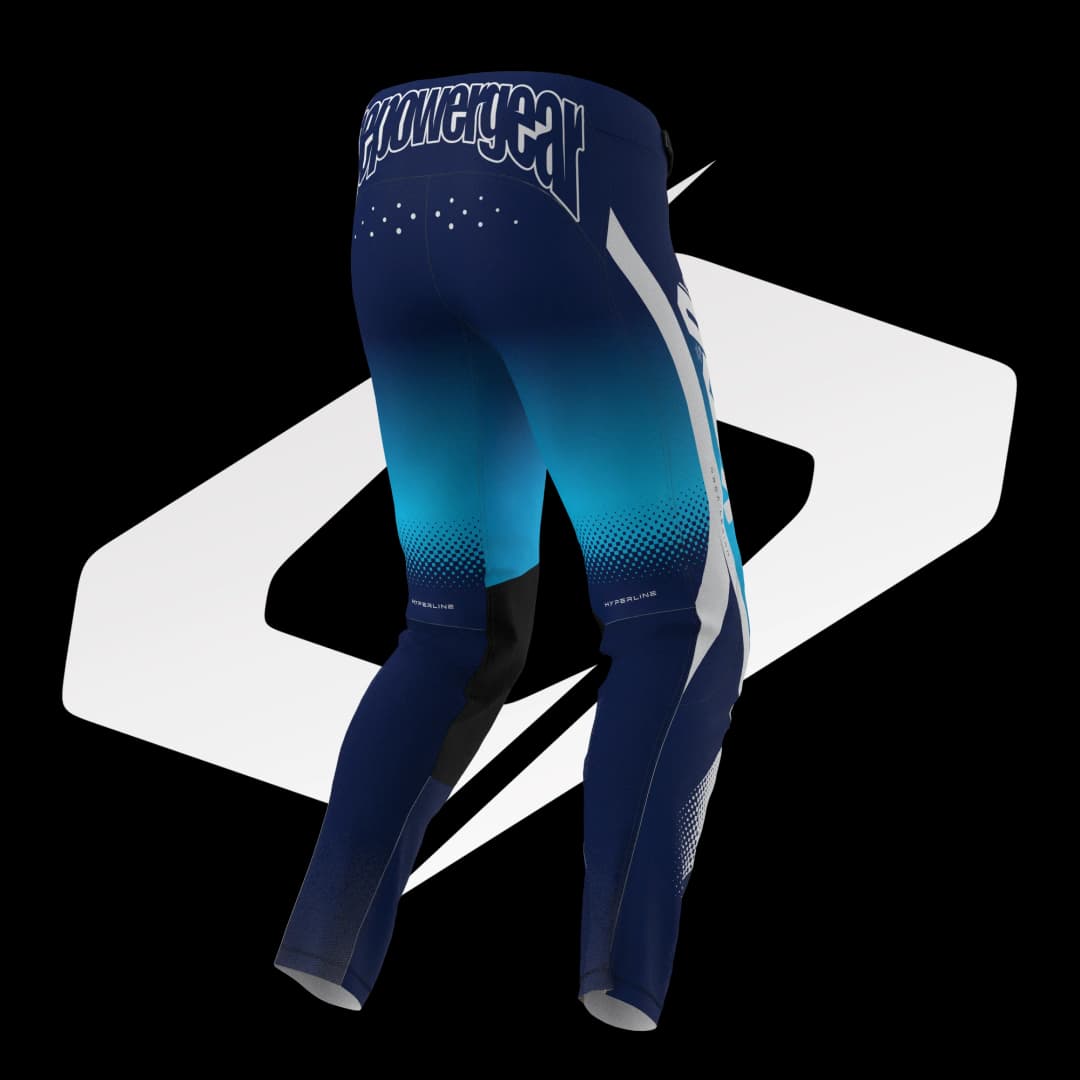 Ready Stock - Pants MX Ultima 2025 Hyperline Blue-White